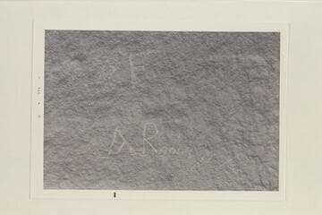 A second A. Robidoux inscription on the Book Cliffs near the mouth of Westwater Creek Canyon