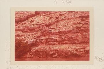 Marker for boaters in the CRMA race. 1/2 mile from mouth of Green River