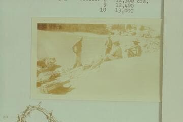 Drying out after Freeman capsized the "Grand." About Mile 240