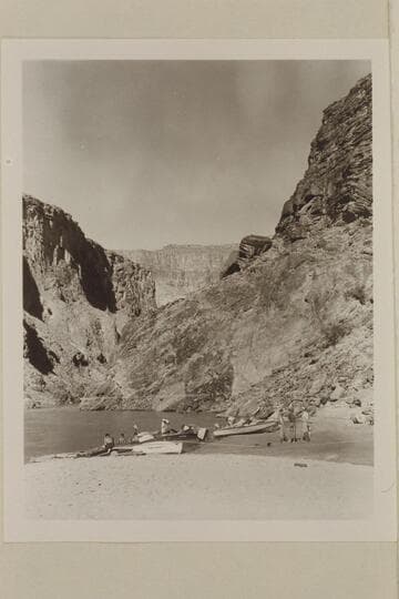 Mooring- the fault brings up the granite; Mile 115