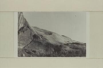 The Flying Bishop Bill Wells arrives for the ceremony (marriage of Harry and Dorothy Aleson). The Chapel, Mile 118, Glen Canyon