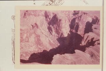 Horse Trail Canyon at left. Water Hole Canyon at right. Mile 18.2, Little Colorado River
