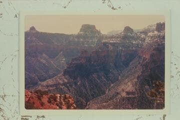 Siegfried from Colter. Banta and route to Lava Saddle