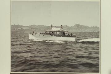 Part of the 1948 Nevills party in the "Hae Dae" between Pierces Ferry and Boulder City