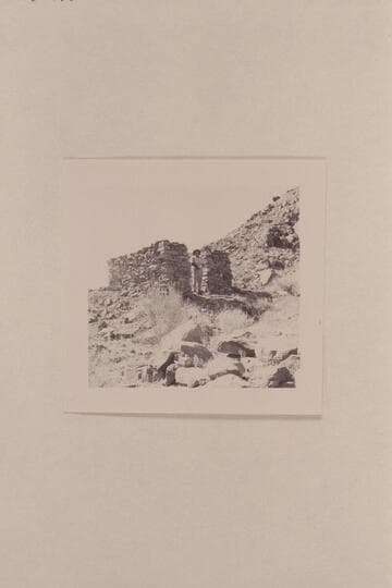 Jack Frost party at stone cabin at Spencer's Camp. Jack Frost party left Mexican Hat on June 15, 1958