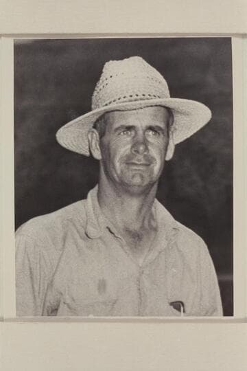 Frank Wright. End of 1949 traverse of Grand Canyon