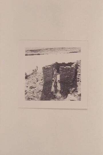 Jack Frost party at stone cabin at Spencer's Camp, San Juan River