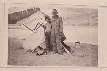 Jack and Jackie Frost. San Juan River trip