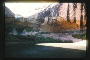 Plunge pool tributary; Halls Creek right bank below Baker's Ranch
