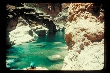 Lagoon at Supai, Mile 156