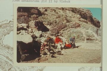 Lunch stop shortly before reaching Elves Chasm on the return from down river