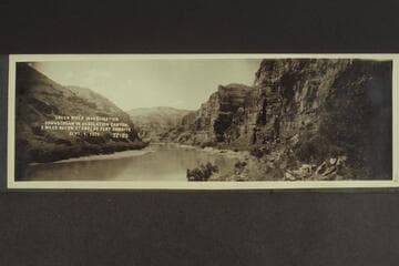 Green River Investigation: Downstream in Desolation Canyon, 2 Miles below Stampede Flat Damsite