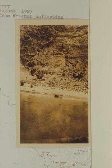 Lees Ferry. Print from Freeman collection