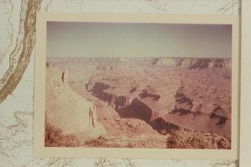 Upriver from west of Kanab Point. Deer Creek in the distance at left