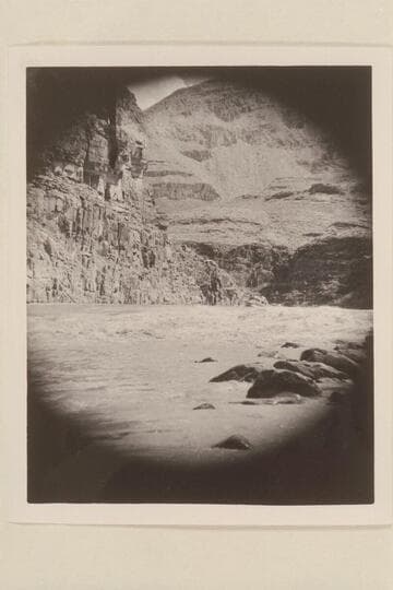 The "Rattlesnake" heading into Mile 217 Rapid. Preliminary gauge at Bright Angel Creek: 40,000 cfs