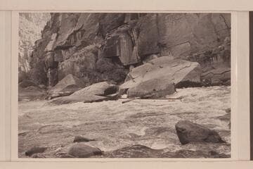 Lug Larsen in Triplet Rapid. Low water