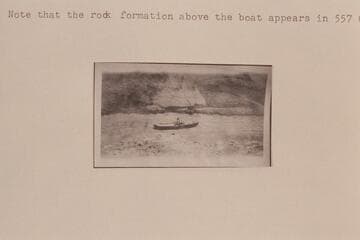 Boat of the Todd-Page party in Triplet Rapid. Elwyn Blake ran both boats through this rapid