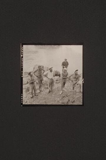 Crew at plaque at Separation Canyon. Harris; Couffer; Riffey; Marston; Sanderson; Nichols