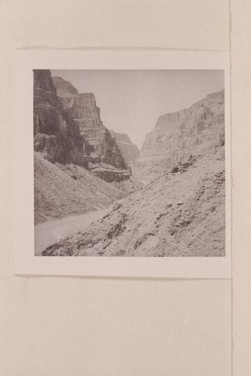 Downriver from Red Slide. Mile 174, Grand Canyon