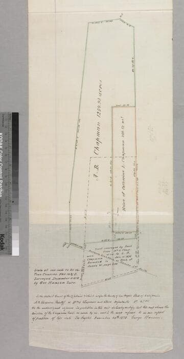 Rancho Santa Anita : S58 - Division of Chapman Tract