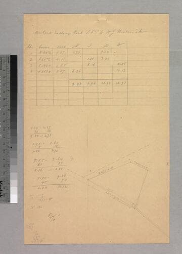 Map of a tract of land in the city of Los Angeles