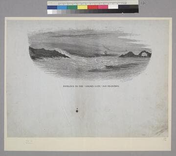 Entrance to the “Golden Gate”, San Francisco