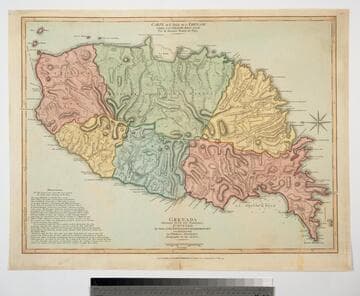 Grenada Divided into its Parishes, Surveyed By Order of His Excellency Governor Scott, and Engraved by Thomas Jefferys Geographer to the King