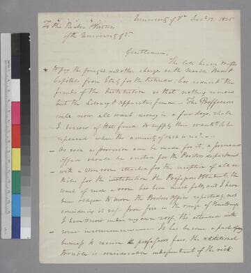 Arthur S. Brockenbrough, University of Virginia, to Thomas Jefferson and visitors of the University of Virginia