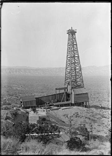 Painted Hill oil well
