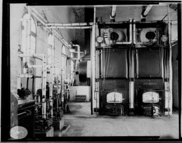 Boilers in the new Santa Barbara Steam Plant