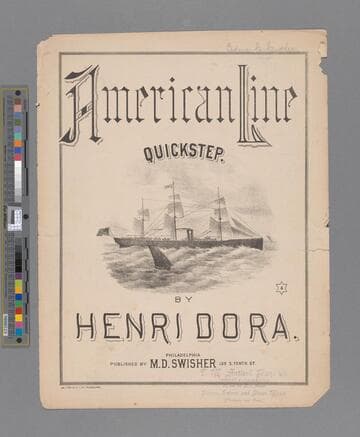 American Line quickstep / by Henri Dora