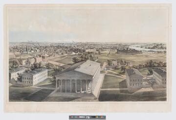 Philadelphia, : from Girard College - 1850
