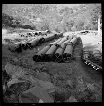Kaweah #2 - Pipe yard