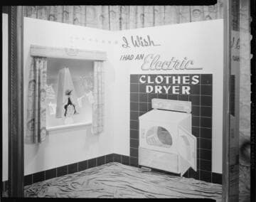 General Office display window