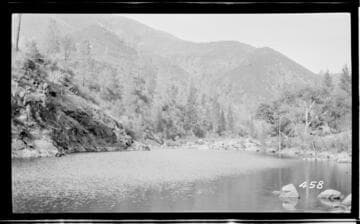 Small lake in the mountains
