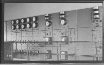 The switchboard at Exeter Substation