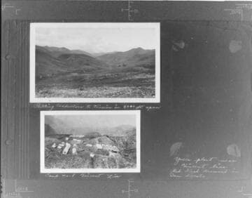 Tensioning conductors in 5260 foot span. ; Camp #8, Vincent line