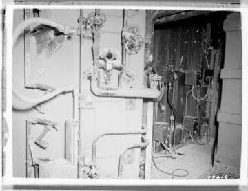 Etiwanda Steam Station - Piping at burner front