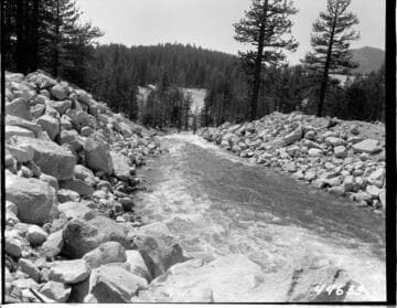 Big Creek, Vermilion Dam - Mono Creek Channel