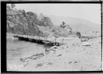 Borel : View of canal at School House Cut