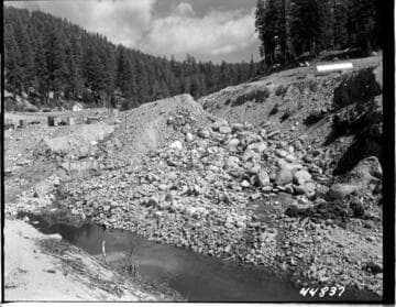 Big Creek, Huntington Lake Dams