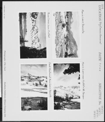 Bear Creek High Lakes - East Abutment