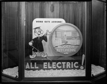 General Office display window