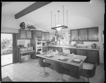 Home with modern all-electric kitchen