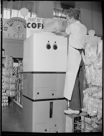 Coffee roaster & grinder