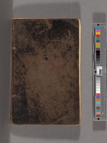 Abraham Lincoln notebook of clippings of newspaper accounts of speeches