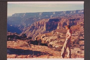 Powell Plateau from head of trail into Tapeats Creek