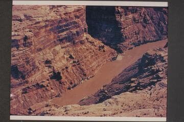 Freddies Cistern. Mile 179.4, Cataract Canyon. Preliminary gauge: 29,700 cfs