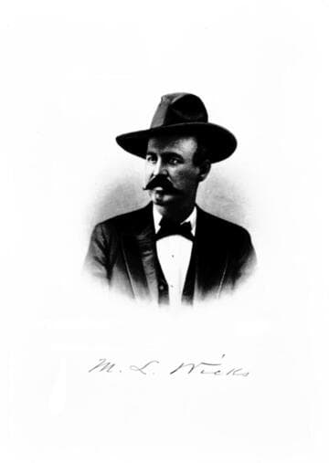 M. L. Wicks, early great southern California sub-divider