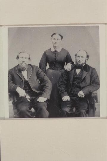 James; Margaret; Joshua White. During visit of James White to his former home in Kenosha, Wisconsin